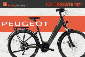 Peugeot eC01 Crossover 2021: nuova e-bike urbana