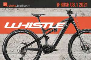 La nuova ebike mountainbike Whistle B-Rush C8.1 2021