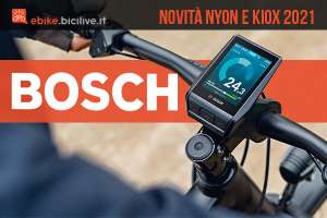 Le novità 2021 dei display Bosch Kiox e Nyon