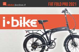 La nuova ebike pieghevole Ibike Fat Fold Pro 2021