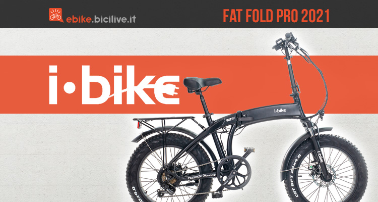 La nuova ebike pieghevole Ibike Fat Fold Pro 2021