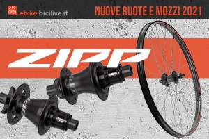 Le nuove ruote e mozzi per ebike Zipp 2021