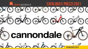 Il catalogo e i prezzi delle nuove ebike Cannondale 2021