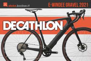 La nuova bici elettrica da gravel Decathlon E-Windee 2021