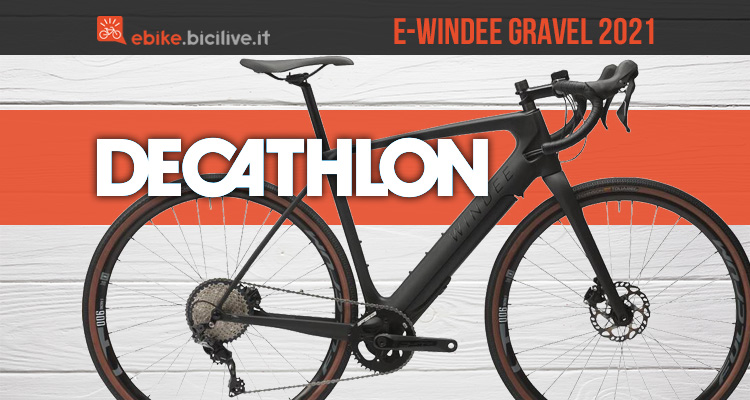 La nuova bici elettrica da gravel Decathlon E-Windee 2021
