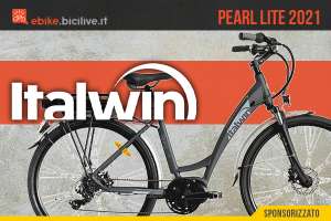 La nuova bici elettrica da città Italwin Pearl Lite 2021