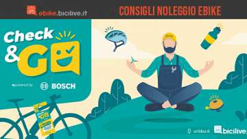Check and Go è 'iniziativa di Bosch in collaborazione con Bicilive per consapevolizzare sulla sicurezza in bici elettrica nel 2021