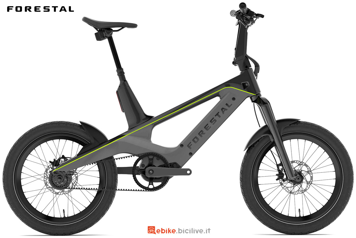La nuova bici elettrica Forestal Bike Aryon SC 2021