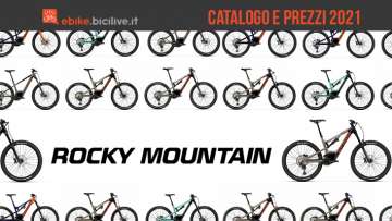 Il catalogo e i prezzi delle nuove emtb Rocky Mountain 2021