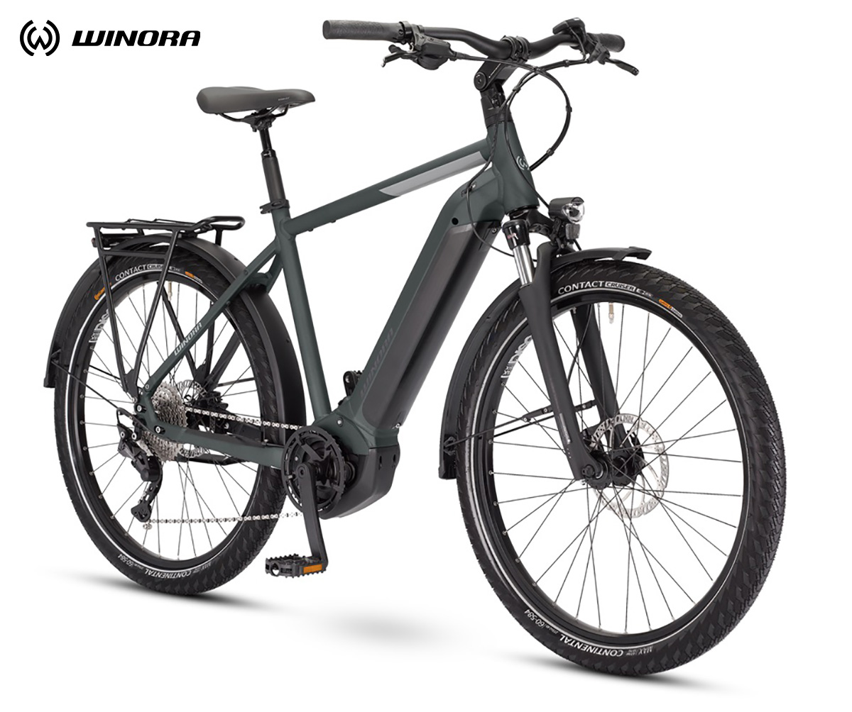La nuova bici elettrica per il trekking Winora Yucatan 10 2021