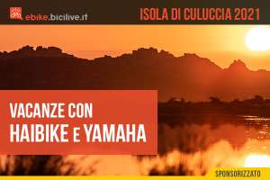 La vacanza sull'Isola di Culuccia promossa da Haibike e Yamaha con i loro mezzi di trasporto 2021