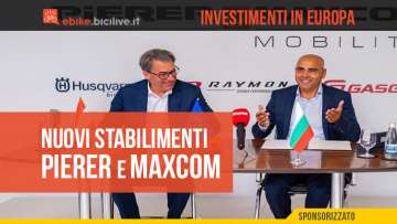 Pierer Mobility AG e Maxcom annunciano la costruzione di nuovi stabilimenti per la produzione di ebike in Europa nel 2021