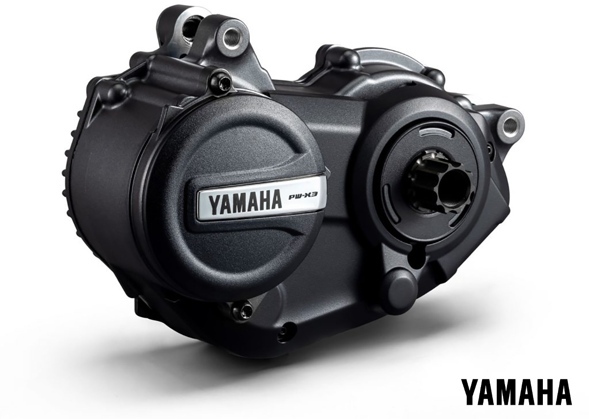 Particolare del motore Yamaha PW-X3