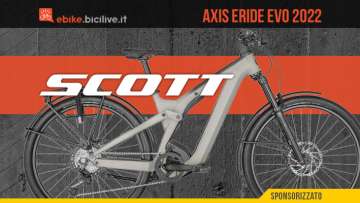 La nuova linea di ebike da trekking Scott Axis E-Ride EVO 2022