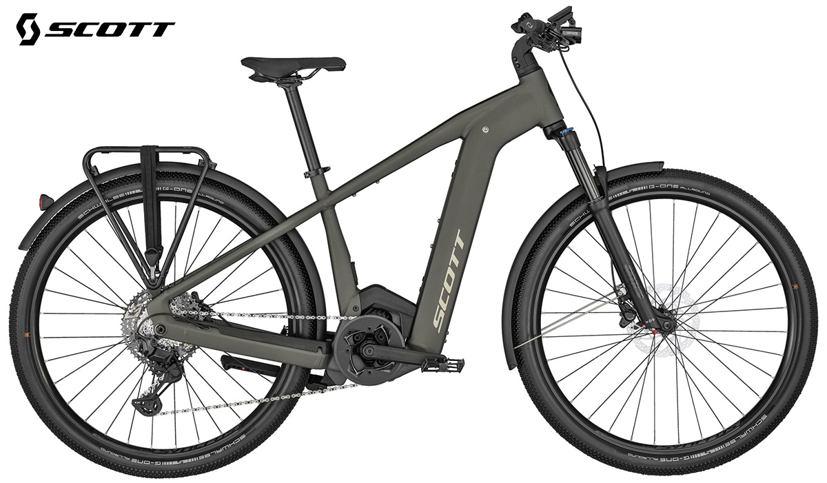 La nuova bici elettrica da trekking Scott Axis E-Ride EVO Tour Men 2022