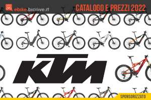 Il catalogo e i prezzi delle nuove ebike KTM 2022