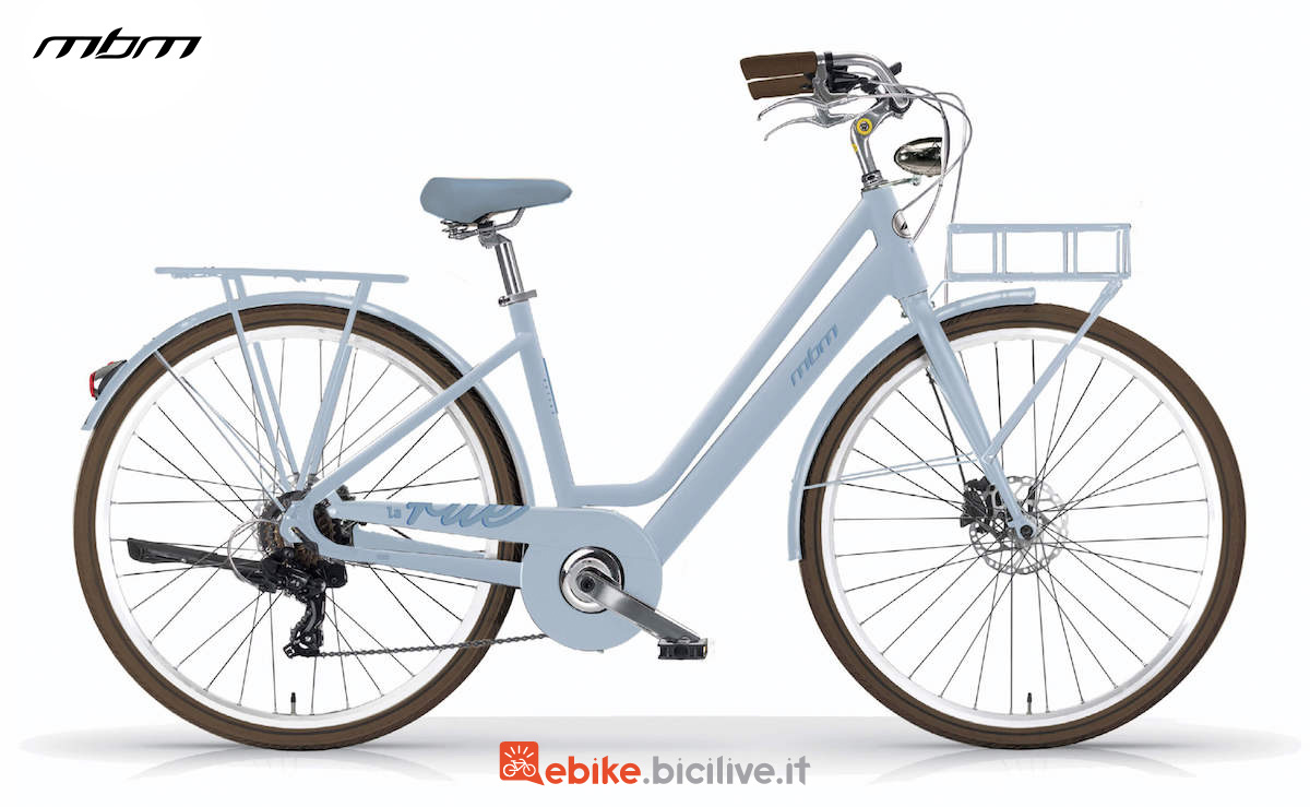 La nuova bici elettrica da città Cicli MBM La Rue 2022