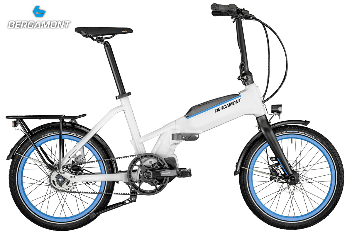 La nuova bici elettrica pieghevole Bergamont Paul-E 2022