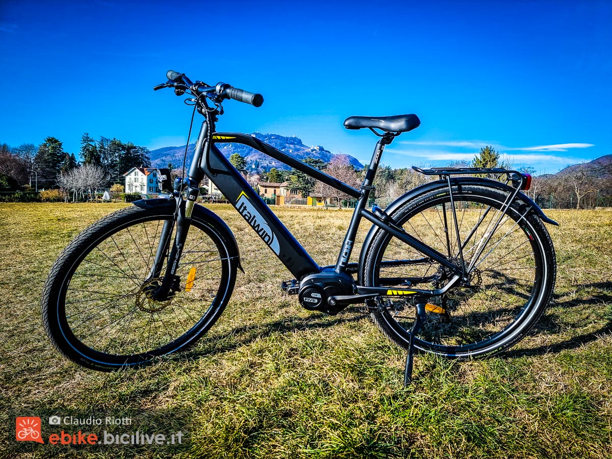 foto della bici elettrica Italwin Travel