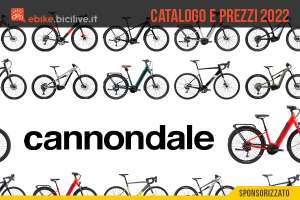 Il catalogo e i prezzi delle nuove ebike Cannondale 2022
