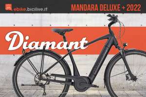 La nuova bici elettrica Diamant Mandara Deluxe Plus 2022