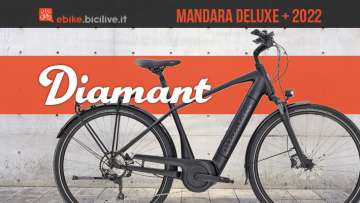 La nuova bici elettrica Diamant Mandara Deluxe Plus 2022