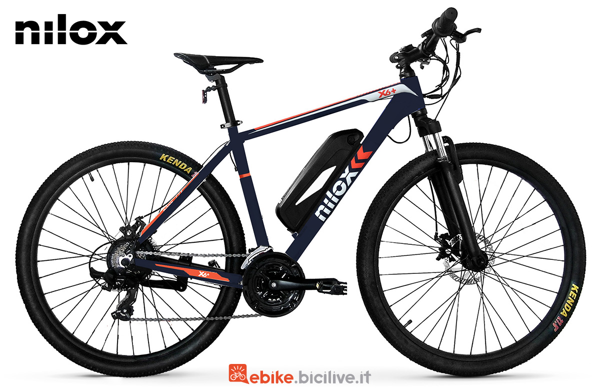 La nuova bici elettrica Nilox X6 Plus 2022