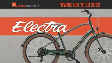 La nuova ebike da città Electra Townie Go! 7D EQ 2022