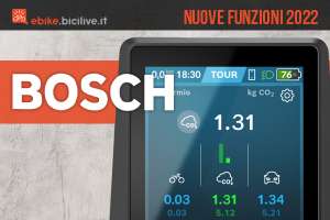 Aggiornamento con le nuove funzionalità per il display Bosch Nyon ed Ebike Connect 2022