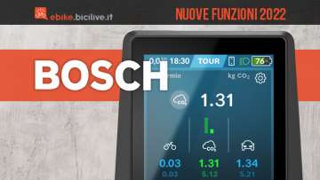 Aggiornamento con le nuove funzionalità per il display Bosch Nyon ed Ebike Connect 2022