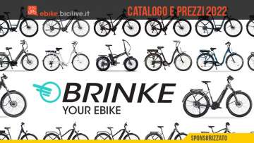 Il catalogo e i prezzi delle nuove ebike Brinke 2022