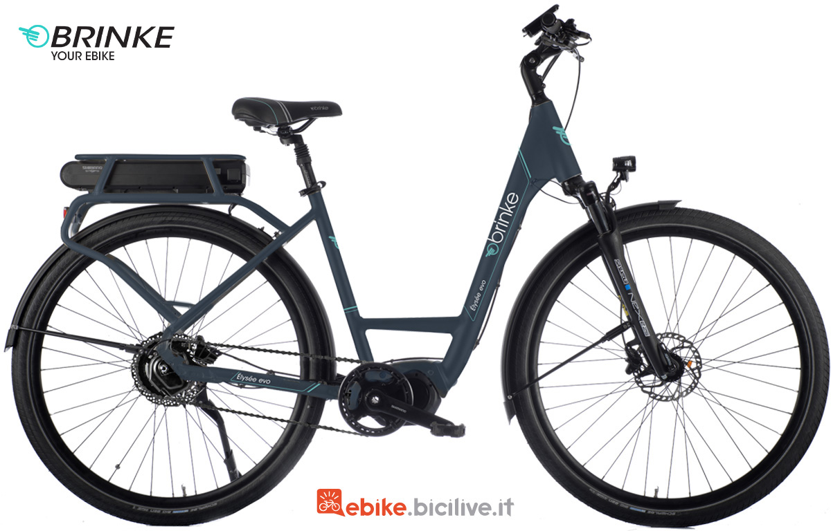 La nuova bici elettrica da trekking Brinke Elysee Evo Di2 2022