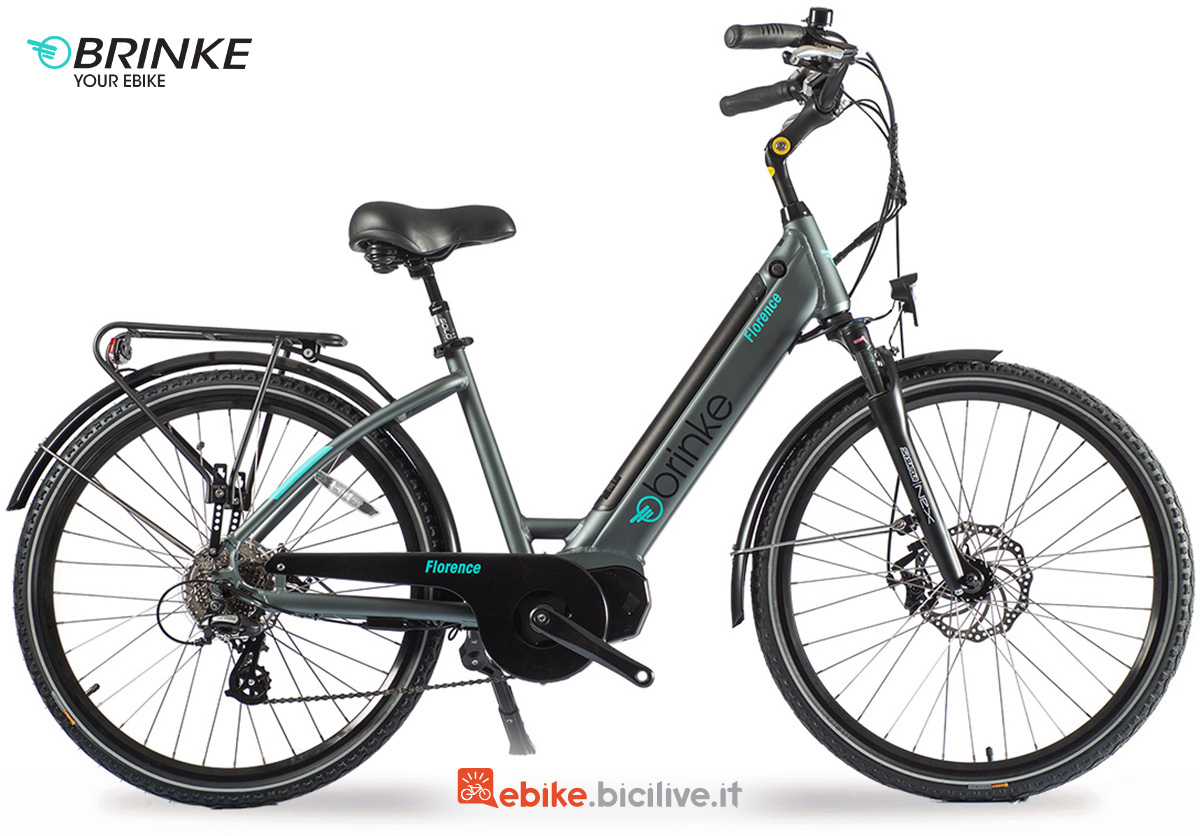 La nuova bici elettrica urbana Brinke Florence 2022