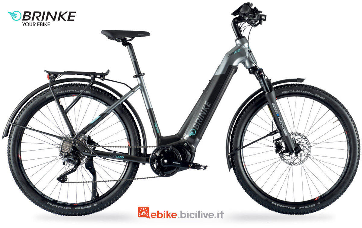 La nuova bici elettrica da trekking Brinke Overland XT Comfort 2022