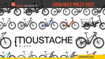 Il catalogo e i prezzi delle nuove ebike Moustache 2022