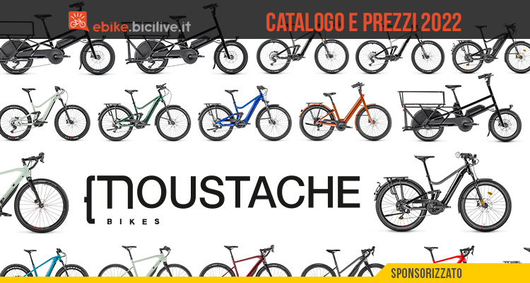 Il catalogo e i prezzi delle nuove ebike Moustache 2022