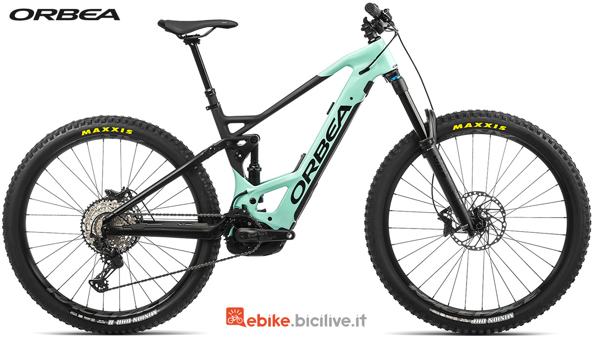La nuova mountainbike elettrica Orbea Wild FS M20 2022
