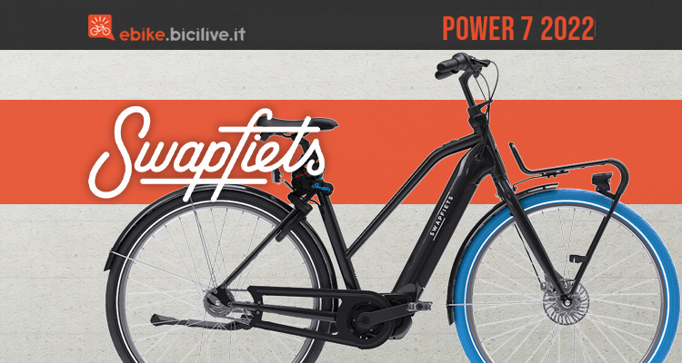 Bicicletta elettrica a pedalata assistita Swapfiets Power 7 2022