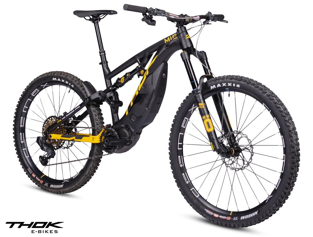 Una e-bike Thok MIG Ltd Yellow Edition 2022
