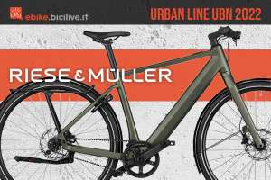 La nuova ebike urbana Riese & Muller Urban Line UBN 2022