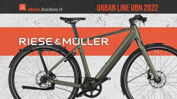 La nuova ebike urbana Riese & Muller Urban Line UBN 2022