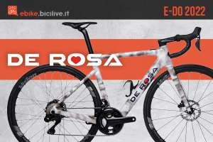 La nuova bicicletta elettrica da strada De Rosa E-DO 2022