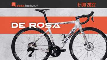 La nuova bicicletta elettrica da strada De Rosa E-DO 2022