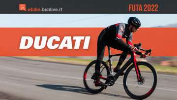 La nuova ebike da corsa Ducati Futa 2022