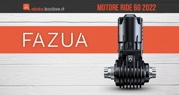 Il nuovo motore per bici elettriche Fazua Ride 60 2022