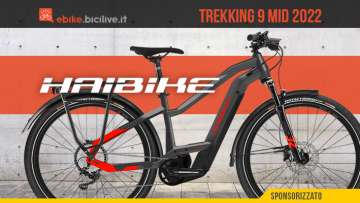 La nuova bici elettrica Haibike Trekking 9 Mid 2022