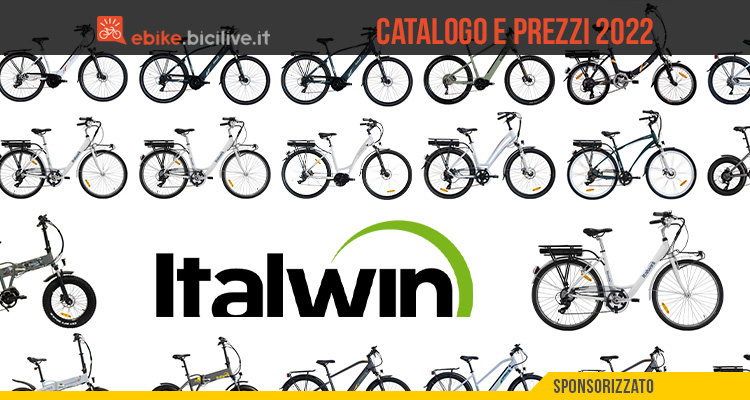 Il catalogo e i prezzi delle nuove ebike Italwin 2022