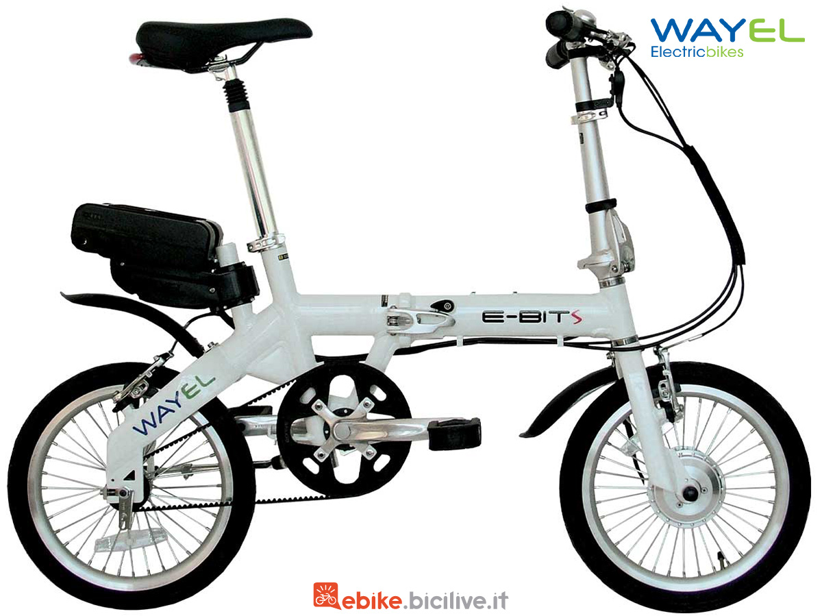 La nuova bici elettrica pieghevole Wayel E-Bit S 2022