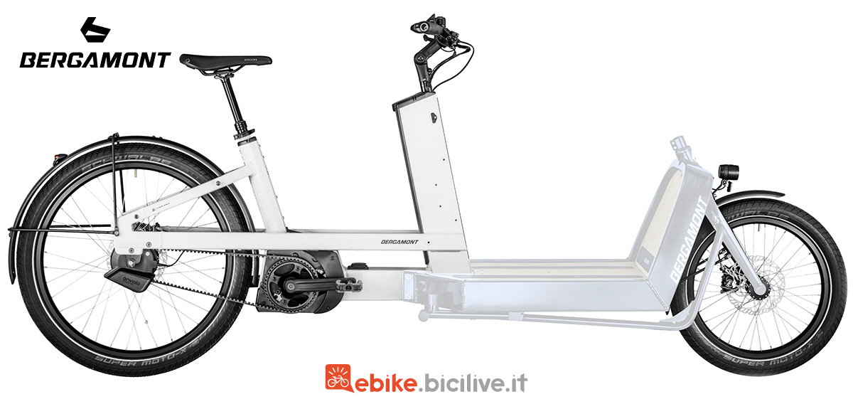 La nuova e-bike cargo Bergamont E-Cargoville LJ Elite 2022