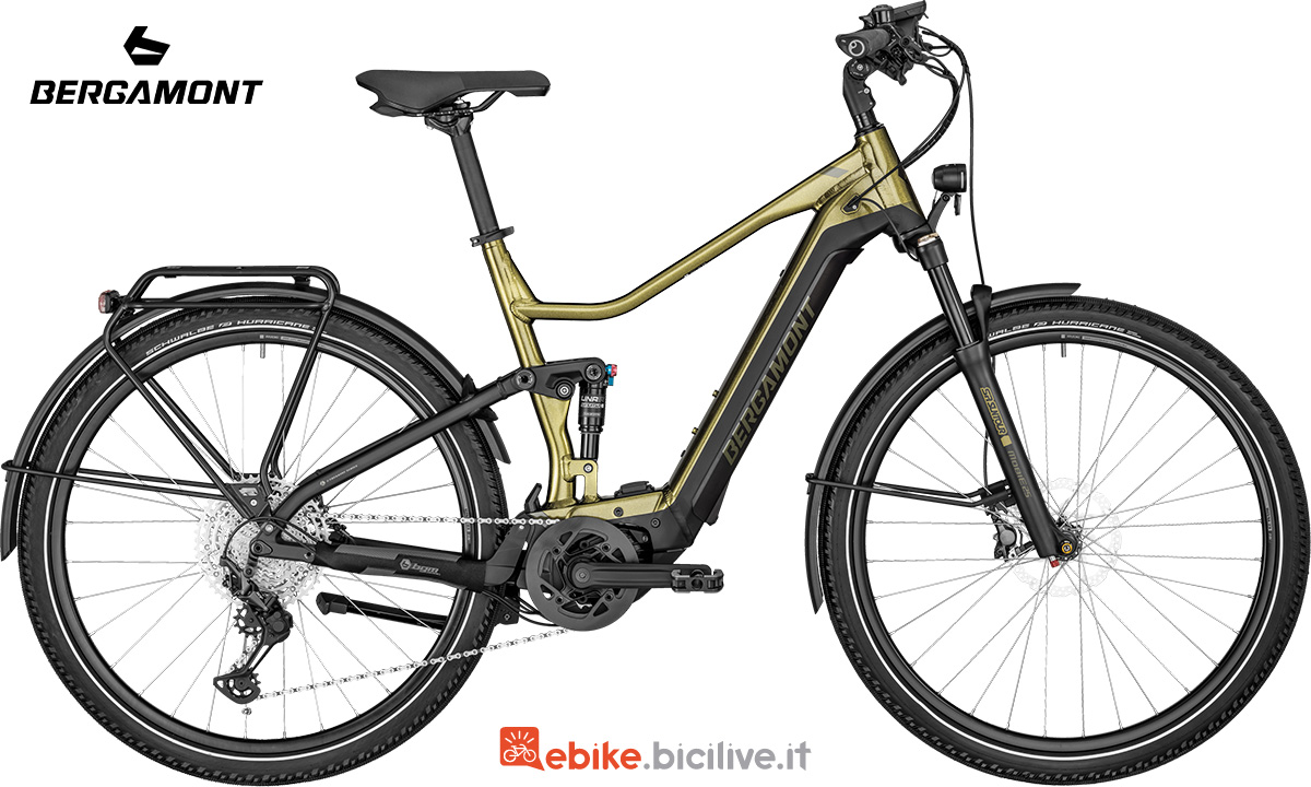 La nuova bicicletta elettrica da trekking Bergamont E Horizon FS Elite 2022